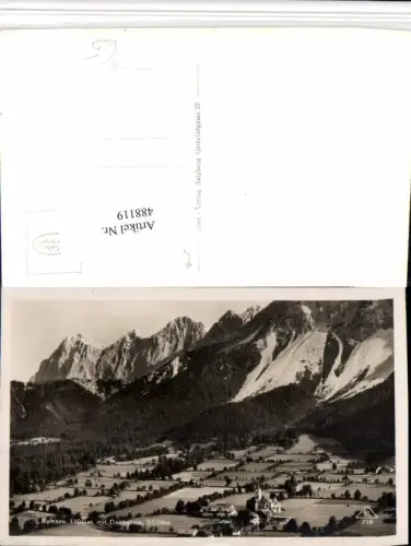 488119,Ramsau b. Schladming Totale m. Dachstein Bergkulisse
