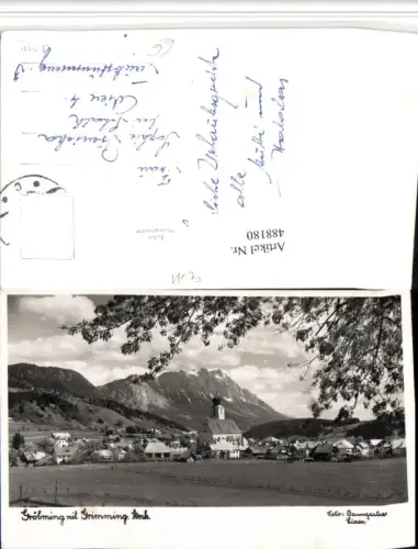 488180,Gröbming Totale m. Grimming Bergkulisse