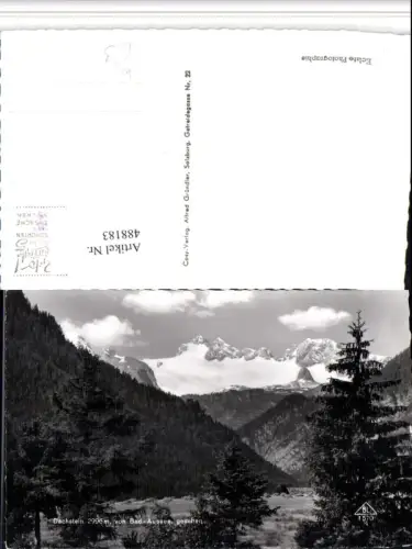 488183,Dachstein von Bad Aussee Bergkulisse