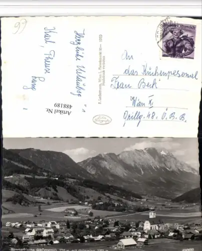 488189,Gröbming Totale m. Grimming Bergkulisse
