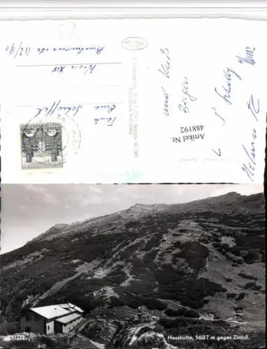 488192,Hesshütte Berghütte b. Johnsbach geg. Zinödl