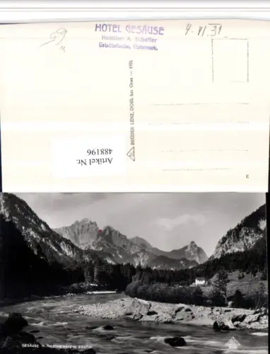488196,Gesäuse m. Reichenstein b. Admont Bergkulisse
