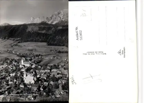 512452,Schladming Totale m. Dachstein Bergkulisse