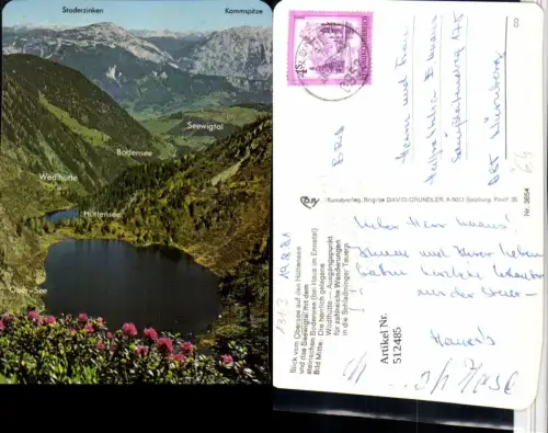 512485,Obersee See b. Haus im Ennstal geg. Seewigtal Bergkulisse