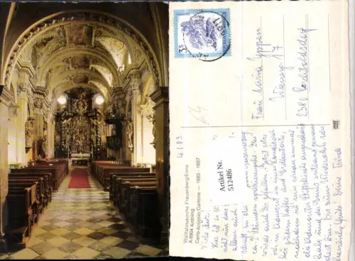 512486,Ardning Kirche Frauenberg an d. Enns Innenansicht