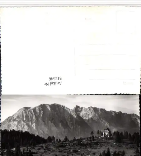 512546,Tauplitzalm b. Tauplitz Linzerhaus Berghütte m. Grimming Bergkulisse