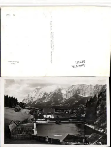 512561,Mitterndorf Strandbad Freibad m. Grimming Bergkulisse pub Sepp Kain 570