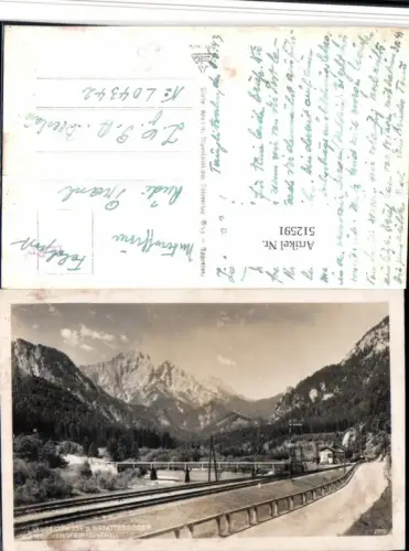 512591,Gesäusestraße b. Gstatterboden m. Reichenstein Bergkulisse