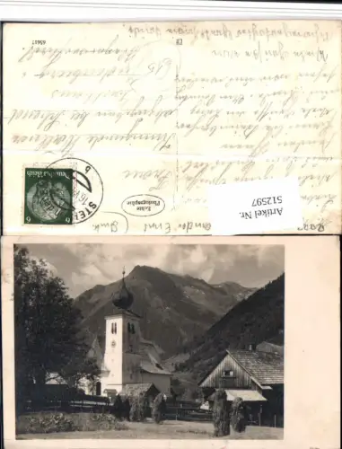 512597,Stein an d. Enns Kirche Bergkulisse