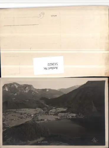 512622,Altaussee Totale See Bergkulisse