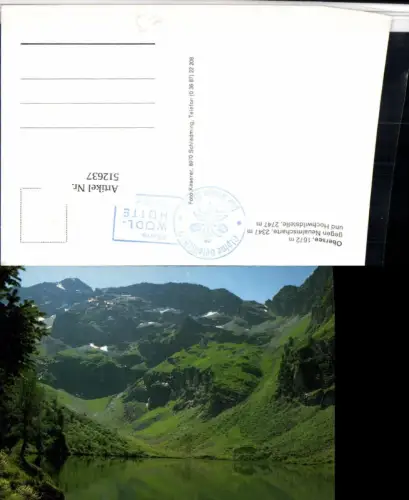 512637,Obersee See b. Rohrmoos geg. Neualmscharte Bergkulisse