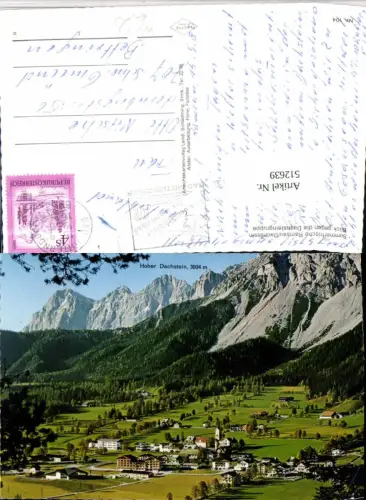 512639,Ramsau am Dachstein Totale Bergkulisse