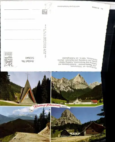 512641,Kaibling Höhenstraße b. Admont Schloss Mehrbildkarte