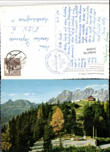 512650,Hochwurzenhütte Berghütte b. Rohrmoos Bergkulisse