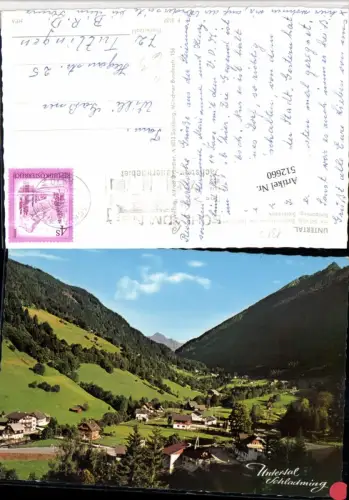 512660,Untertal b. Schladming Totale Bergkulisse