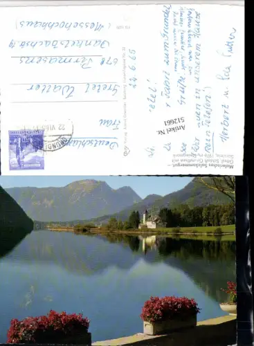 512661,Gössl Schloss Grundlsee See m. Sarstein Bergkulisse