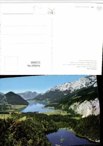 512669,Toplitzsee See m. Gössler Wand b. Grundlsee Bergkulisse