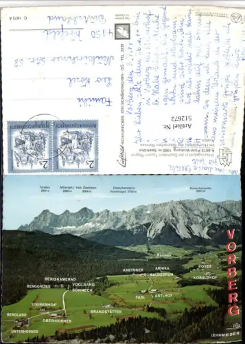 512672,Vorberg Pichl b. Ramsau Bergkulisse