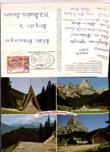 512677,Kaibling Höhenstraße b. Admont Schloss Mehrbildkarte