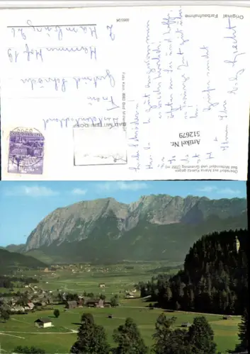 512679,Obersdorf m. Maria Kumitz geg. Bad Mitterndorf Bergkulisse