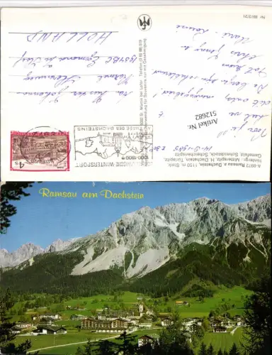 512682,Ramsau am Dachstein Totale Bergkulisse