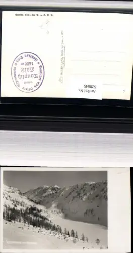 ,Foto Ak Steirersee m. Roßkogel Winteransicht Tauplitz