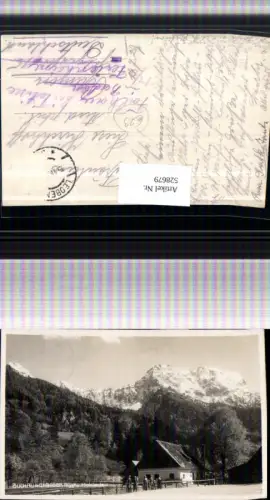,Seltene Foto Ak Buchau b. St Gallen Gastwirtschaft Hoisch