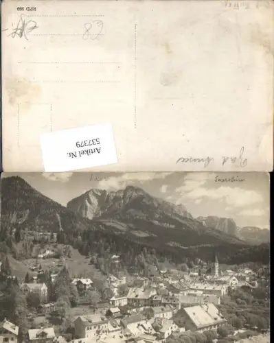 537379,seltene Foto-AK Bad Aussee m. Loser Sarstein 1929
