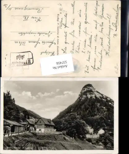 537456,tolle Foto-AK Palfau m. Mendlingstein bei Landl Liezen