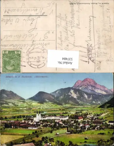 537484,Admont m.d. Buchstein pub Purger Co. 8583