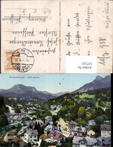 537522,Salzkammergut Bad Aussee pub Brandt 1139
