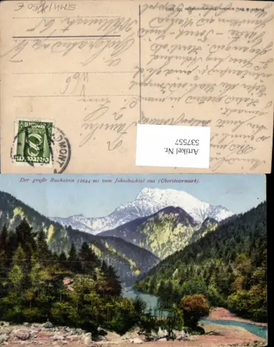 537557,tolle AK Große Buchstein Johnsbachtal Johnsbach Gesäuse Liezen pub Purger Co. 8595