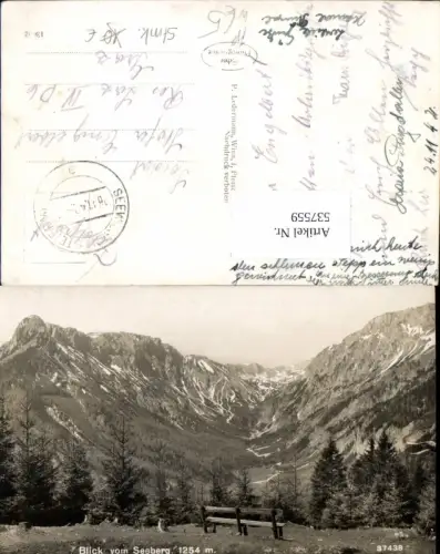 537559,Seeberg Seewiesen Feldpost