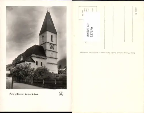 537679,Bad Aussee St. Pauli Kirche