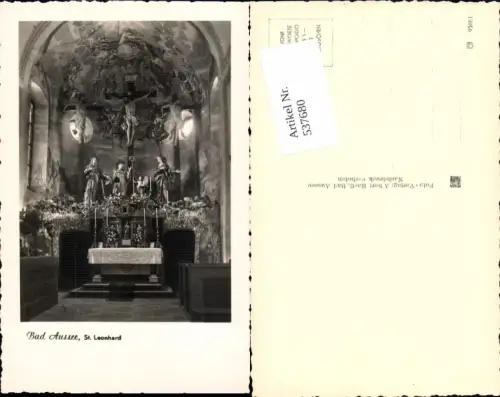 537680,Bad Aussee Kirche Innen