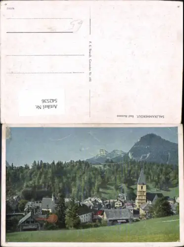 542536,Bad Aussee Salzkammergut pub Brandt 492
