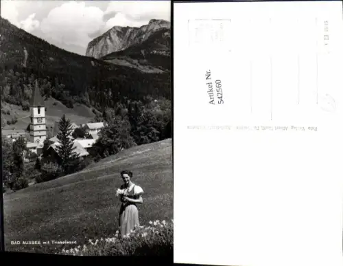 542560,Bad Aussee Salzkammergut Frau Trieselwand