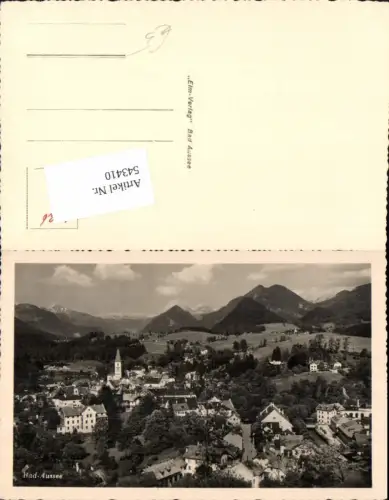 543410,tolle Foto-AK Bad Aussee