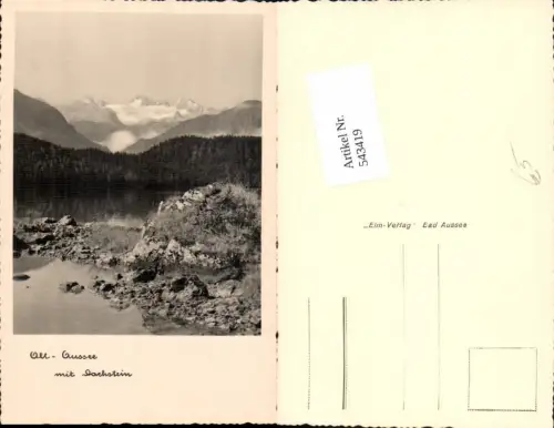 543419,tolle Foto-AK Alt Aussee