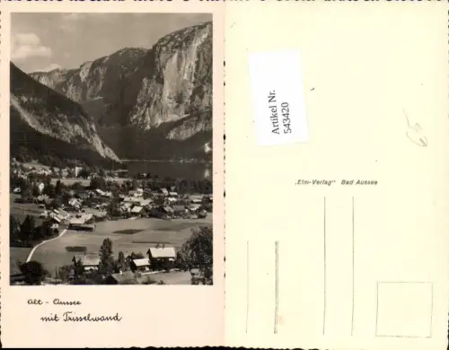 543420,tolle Foto-AK Alt Aussee