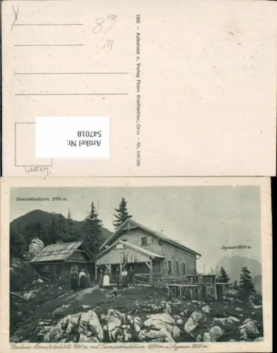 547018,Gesäuse Ennstalerhütte Lugauer Admong Weng Johnsbach Liezen
