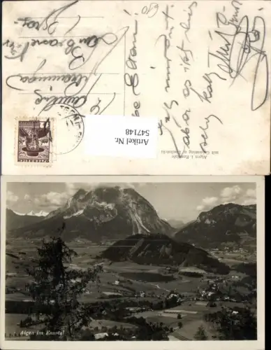 547148,tolle AK Aigen im Ennstal m. Grimming