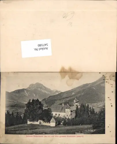 547180,tolle AK Röthelstein bei Admont Buchstein