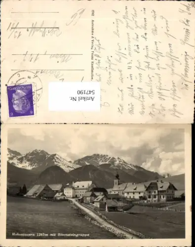 547190,Hohentauern m. Bösensteingruppe