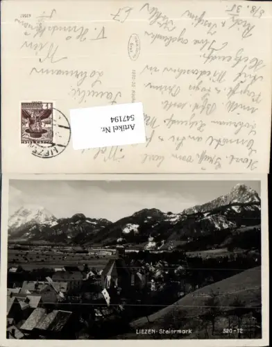 547194,Foto-AK Liezen Teilansicht