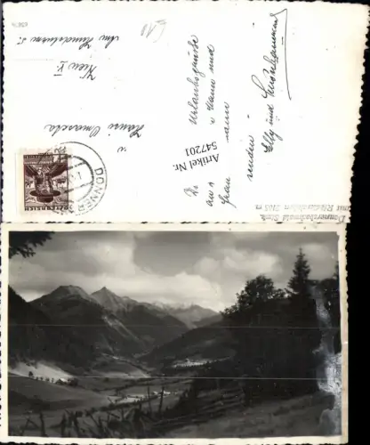 547201,tolle Foto-AK Donnersbachwald Donnersbach m. Riedlerzinken
