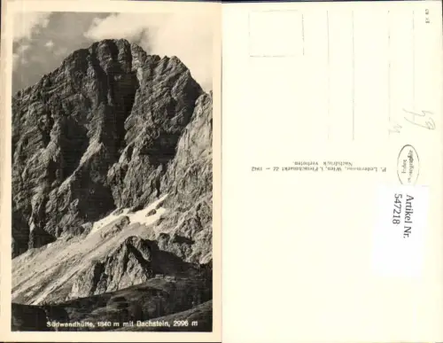 547218,Südwandhütte bei Ramsau am Dachstein Schladming