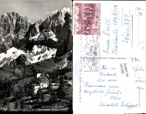 547266,Austriahütte bei Ramsau Schladming am Dachstein