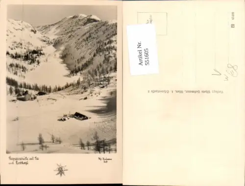 551605,Steyrerseehütte Roßkogl Tauplitz Mitterndorf Klachau