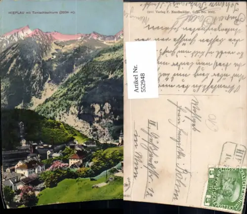 552948,Hieflau bei Admont Tamischbachturm Gesäuse